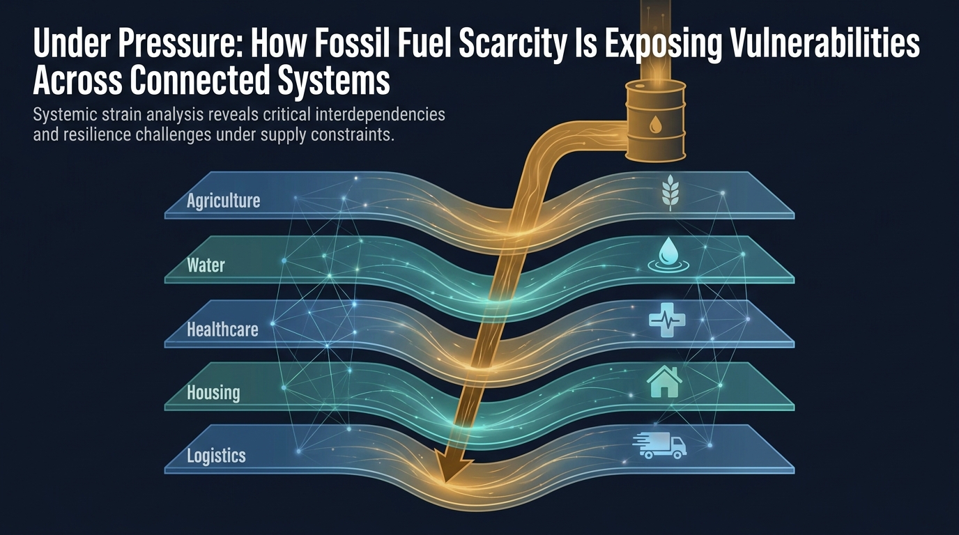 Read more about the article Under Pressure: How Fossil Fuel Scarcity Is Exposing Vulnerabilities Across Connected Systems